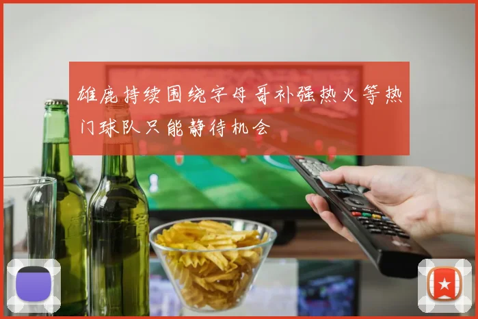 雄鹿持续围绕字母哥补强热火等热门球队只能静待机会